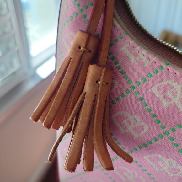 Vintage Dooney & Bourke Pink Bucket Purse - Picture 16 of 16